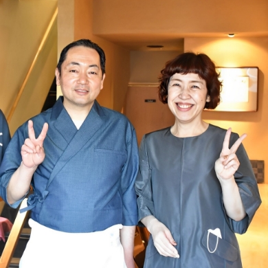 神楽坂うしやま店主 牛山 靖強(やすし)様/女将・由佳利様