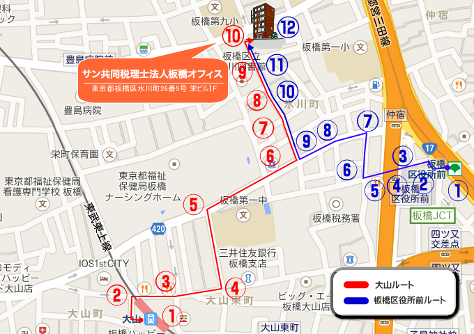 アクセスマップ